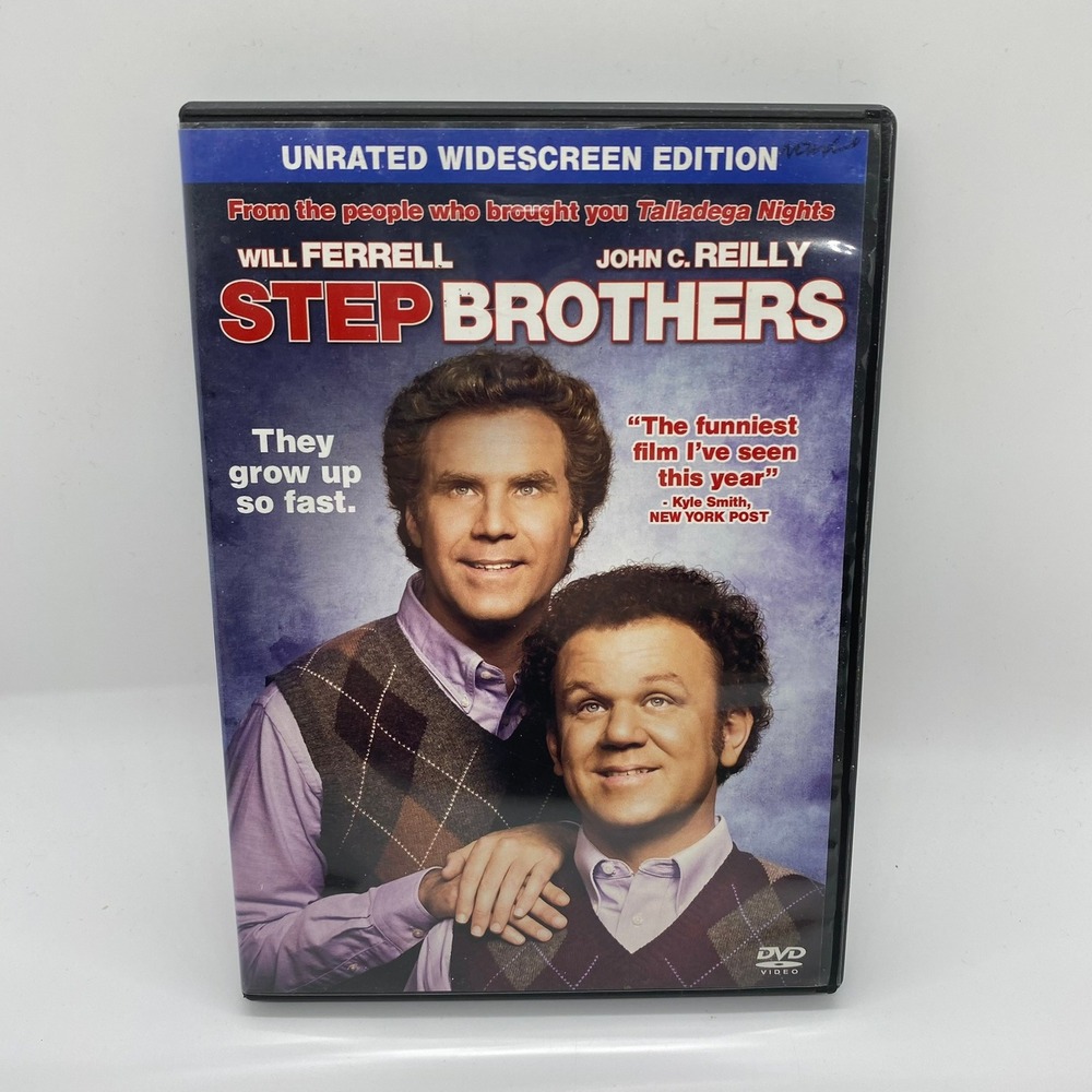 Columbia Step Brothers DVD Movie Unrated Widescreen Will Ferrell Good Comedy